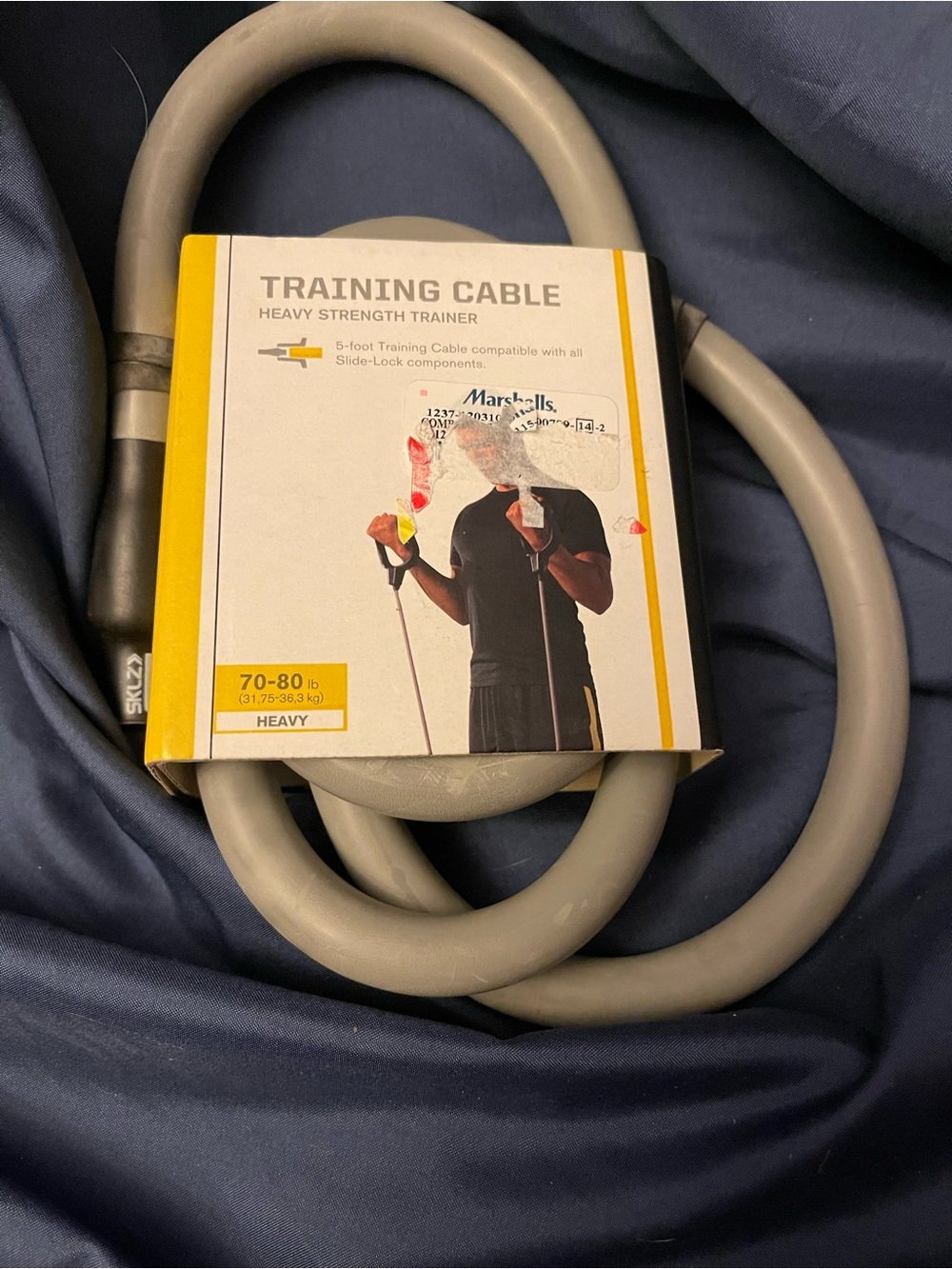 SKLZ Heavy Resistance Training Cable - Gray